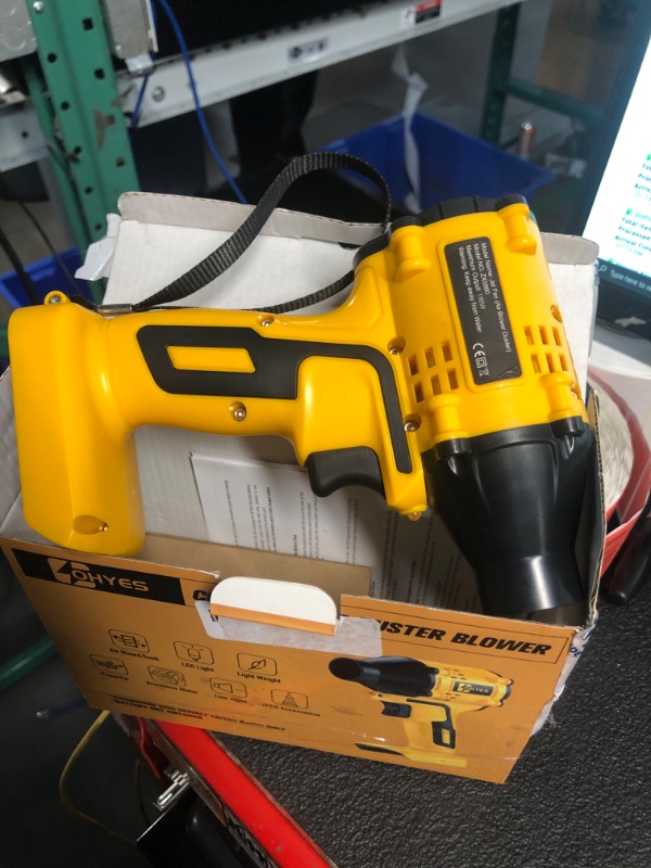 Photo 1 of Air Blower Brushless High-Speed Motor Fit for DeWALT 20v Max Battery Leaf Blower Air Duster for Outing Jobsite & Car-Service(Battery not Included)