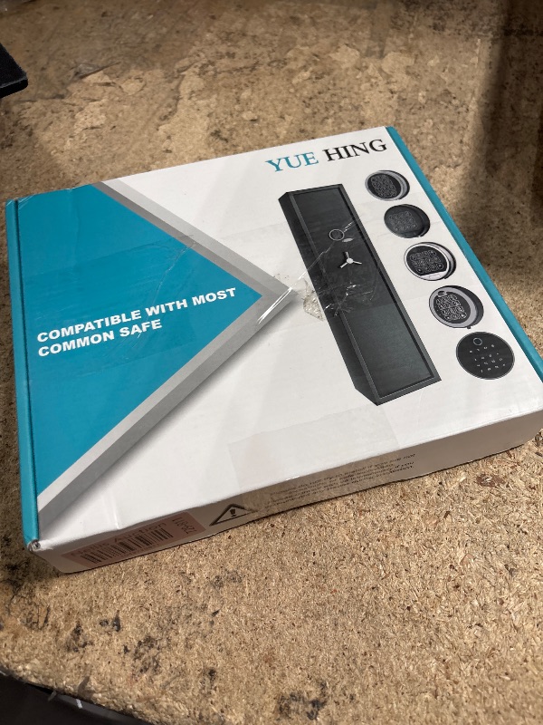 Photo 1 of Digital Electronic Keypad Lock for Left Swing Bolt Safes, Gun Safe Lock Replacement, Time Delay Safe Lock Including 2 Emergency Keys for Locksmiths.