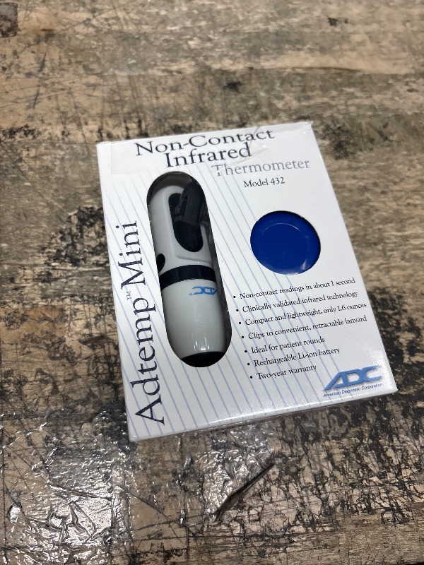 Photo 1 of ADC Adtemp Mini 432 Non-Contact Infrared Thermometer
