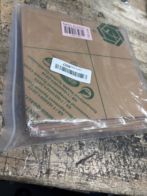 Photo 1 of Adrattnay Acrylic Sheets 1/8 Thick, 10Pcs 8 x 8 in Colored Acrylic Panels for Laser Cutting & Engraving