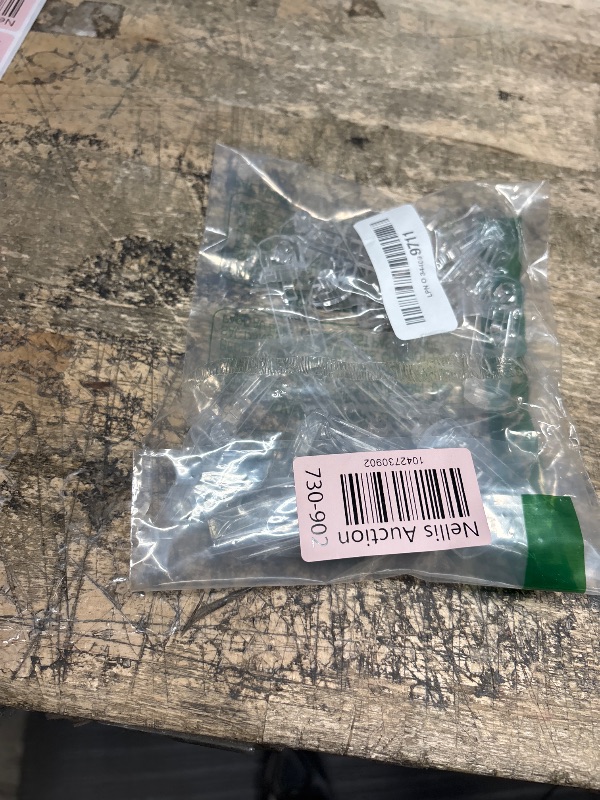 Photo 1 of 20pcs Plastic Locking Shelf Support Pegs,6.9mm Shelf Pins,Self-Locking Bracket Clips,Clear Shelf Pegs for for Kitchen Cabinet Furniture Book Shelves,6.9mm Peg x 5/8" Thick Shelves