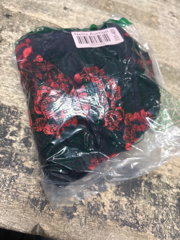 Photo 1 of (XL) (BAGGED) (USED/FAIR) RSLOVE Mesh babydoll Lingerie for Women - Sexy Lace Chemise V Neck Sleepwear Mesh Nightgown Strap Nightwear Outfits Exotic Nightie Black&Red XL