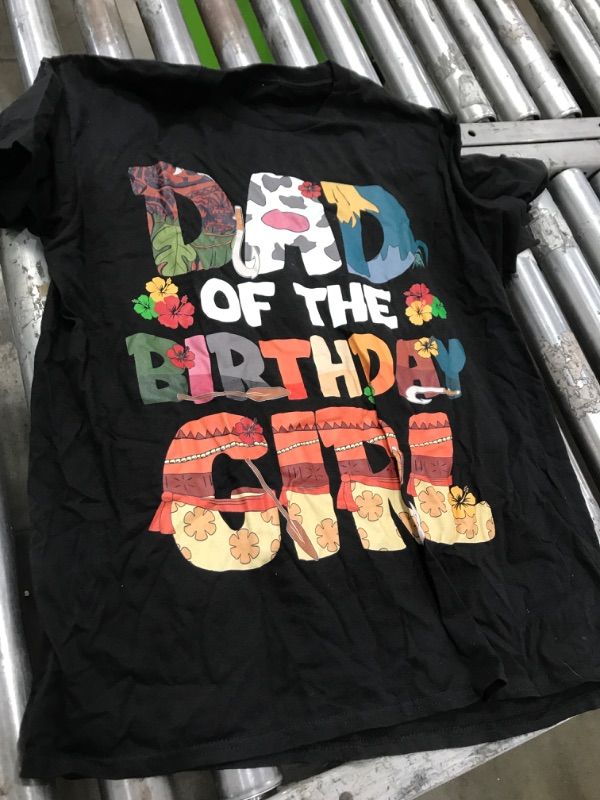 Photo 1 of Dad And Mom Birthday Girl Ocean Princess Family Party Decor T-Shirt XL