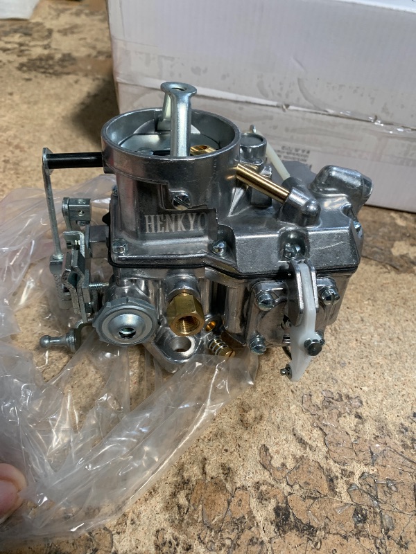 Photo 1 of Autolite 1100 Carburetor Manual Choke For 1963-1968 Ford Mustang Falcon Mercury 170&200ci Inline 6 Cylinder automatic transmission 1963 64 F100 Trucks V6 223" & 262".passenger side mount choke cable
