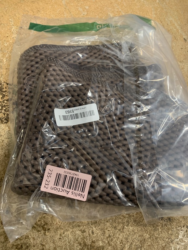 Photo 1 of Deluxe Bathtub Mat Non Slip, Soft Foam Bath Mats for Bathroom Tub, Bathtub Mat with Drain Holes, Suction Cups- 36” X 17” - Brown