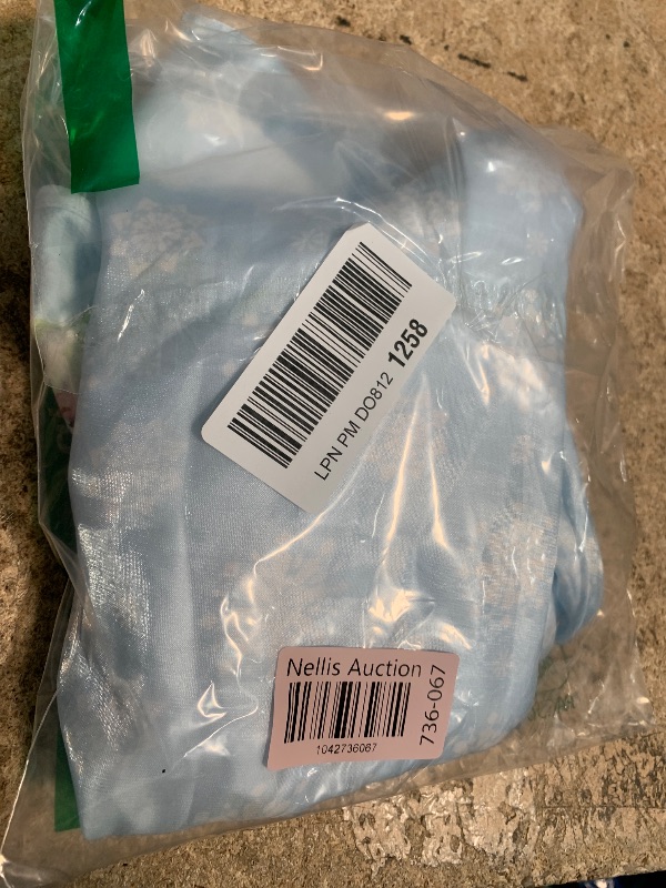 Photo 1 of **MINOR SNAG**
Disney Frozen Toddler Girl Dress Elsa Print Tulle Summer Clothes Flutter-Sleeve Floral Embroidery Outfit Party Birthday Sundress Blue 3T