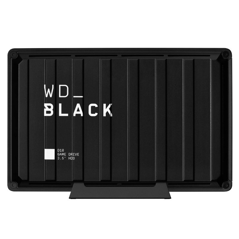 Photo 1 of (WON'T POWER ON) (NO POWER) (SIGNS OF USE) WD_BLACK 8TB D10 Game Drive - Portable External Hard Drive HDD Compatible with Playstation, Xbox, PC, & Mac - WDBA3P0080HBK-NESN