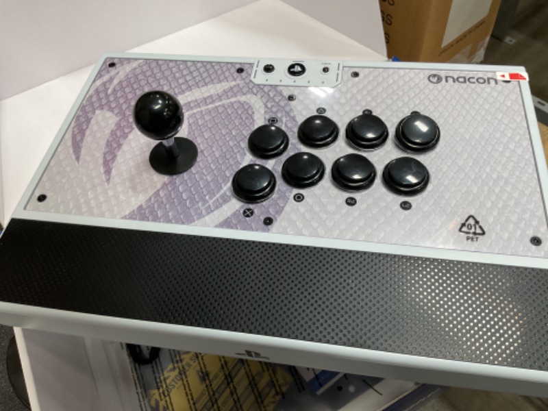 Photo 1 of (For Parts, damaged) NACON Daija Arcade Fight Stick Officially Licensed for PlayStation PS5, PS4 and Windows 10 | 11 PC