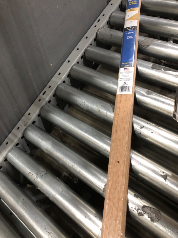 Photo 1 of M-D Building Products 85530 1-3/4 in. X 36 in. Unfinished Hardwood FLAT w/Screws