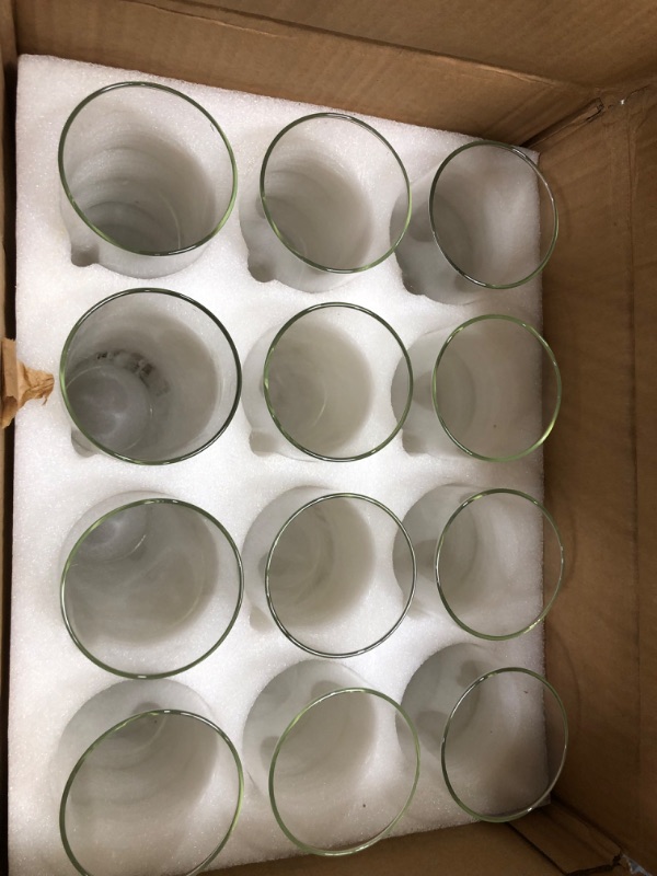 Photo 1 of 12 Pcs Hurricane Candle Holder Sleeve, H:14" D:3" Bottomless Glass Cylinder Candleholder Tall Clear Glass Cylinder Open Both Ends, Chimney Tube Cover, Open Ended Candle Shade