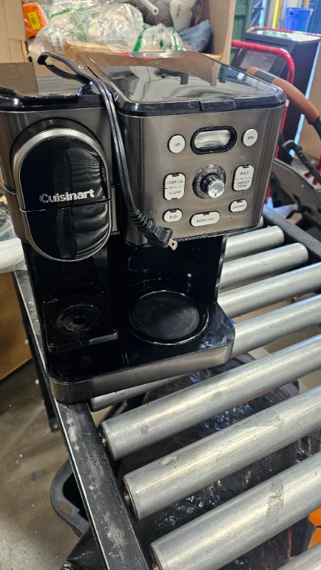 Photo 1 of ***PARTS ONLY**Cuisinart Coffee Maker, 12-Cup Glass Carafe, Automatic Hot & Iced Coffee Maker, Single Server Brewer, Black Stainless Steel, SS-16BKS
