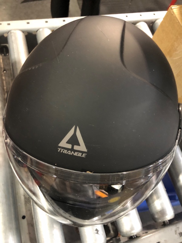 Photo 1 of (used)TRIANGLE Full Face Motorcycle Helmets,Off-Road Motocross Helmet for Men & Women,Dual Visor 