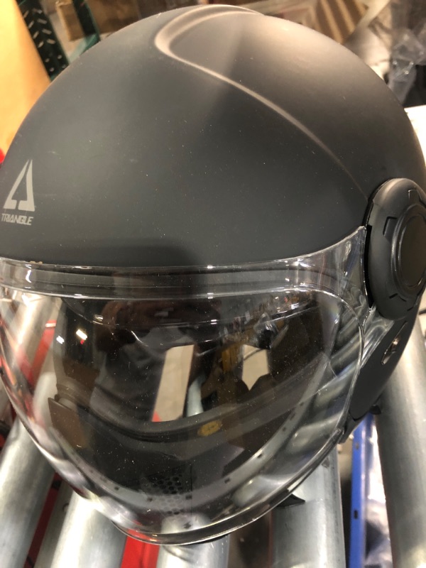 Photo 1 of (used)TRIANGLE Full Face Motorcycle Helmets,Off-Road Motocross Helmet for Men & Women,Dual Visor 