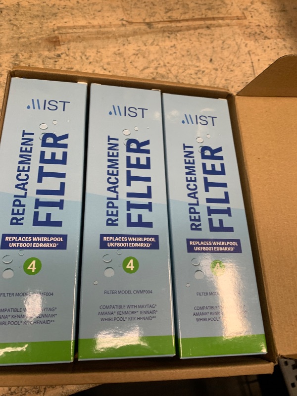 Photo 1 of Mist DA29-00020B Water Filter Replacement for Samsung, Refrigerator Water Filter compatible with DA29-00020B-1, Haf-Cin/Exp, RF263BEAESR, RF28HMEDBSR, RF4287HARS, Samsung water filter (3 pack)…