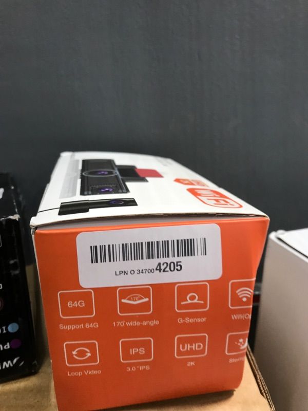Photo 1 of 360 Dash Cam Front and Rear Left Right,4 Channel Dash cams Front 2K,5GWiFi app FHDControl Car Camera,Dash Camera for Cars,Dual Camera Night Vision,24/7 Recording,G-Sensor,Loop Recording free64Gcard