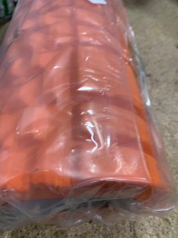 Photo 1 of Krightlink Foam Roller High Density 13" Patented Exercise Roller for Deep Tissue Muscle Massage, Muscle Massage and Myofascial Trigger Point Release, Relieves Muscle Pain, Improves Mobility (Orange)