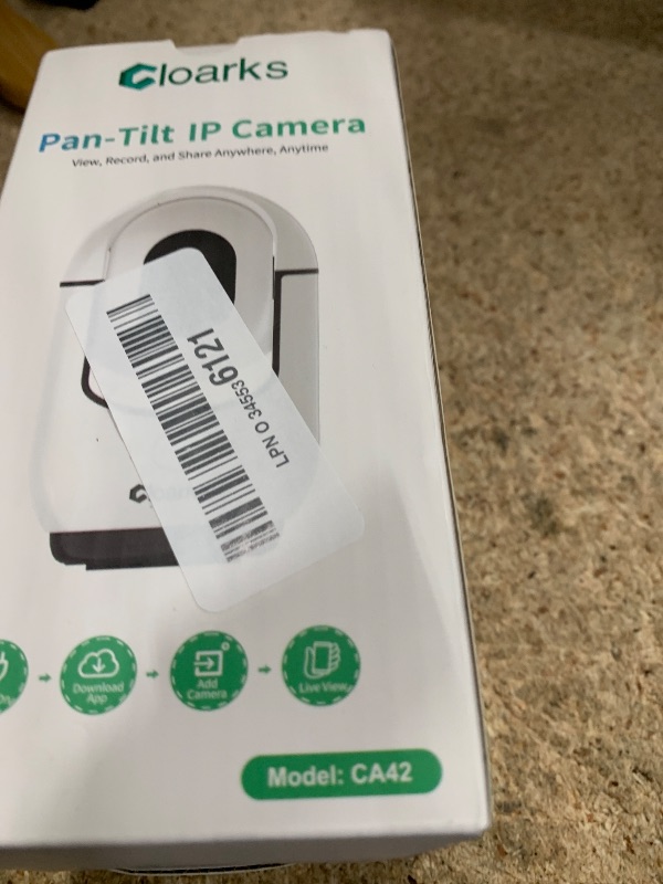 Photo 1 of 2K Pan/Tilt Security Camera, WiFi Indoor Camera for Home Security with AI Motion Detection, Baby/Pet Camera with Phone App, Color Night Vision, 2-Way Audio, 24/7, Siren, TF/Cloud Storage