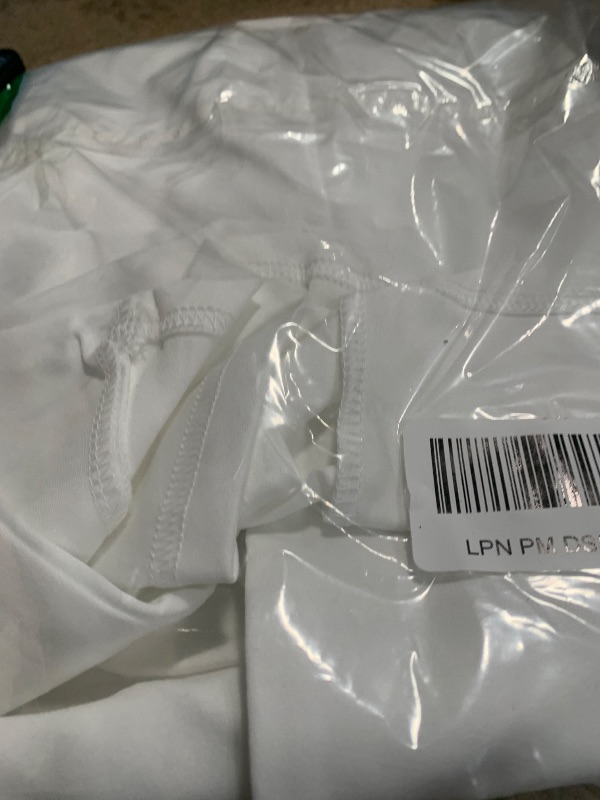 Photo 1 of (used) DINGANG Womens Cold Shoulder Open Front Blazers Long Sleeve Jacket Windbreaker White