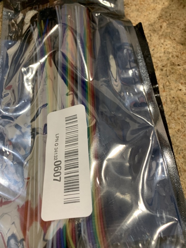 Photo 1 of 120pcs Multicolored Dupont Wire 40pin Male to Female, 40pin Male to Male, 40pin Female to Female Breadboard Jumper Ribbon Cables Kit Compatible with Arduino Projects