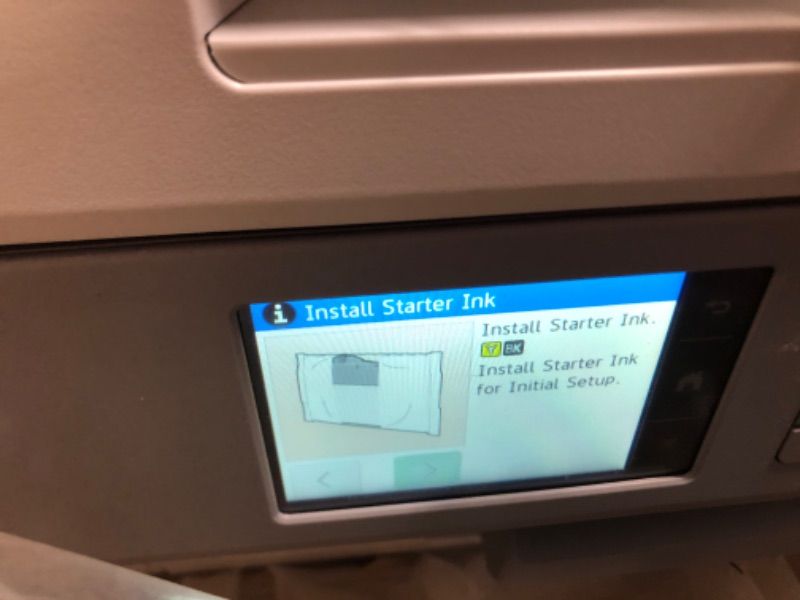 Photo 1 of Brother MFC-J6555DW INKvestment Tank Color Inkjet All-in-One Printer with up to 1 Year of Ink in-box1 and 11” x 17” Print, Copy, scan, and fax Capabilities,White