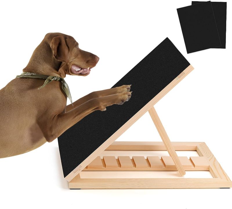 Photo 1 of 
Dog Nail Scratch Pad with Sandpaper Filing Replacement Sandpapers Included and Non-Slip Pad, Trimming Tool Alternative to Dog Nail Clippers and Grinders

