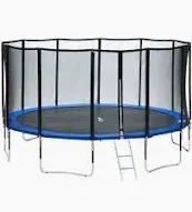 Photo 1 of **BOX 1 OF 2** 15FT 17ft Trampoline with Enclosure