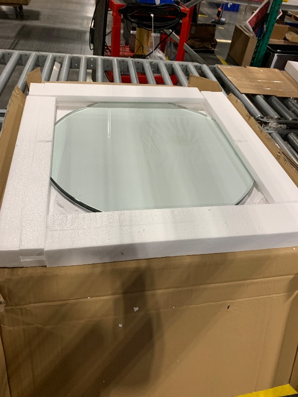 Photo 1 of 
9 inch Diameter Tempered Glass x 3/8 Tempered Glass