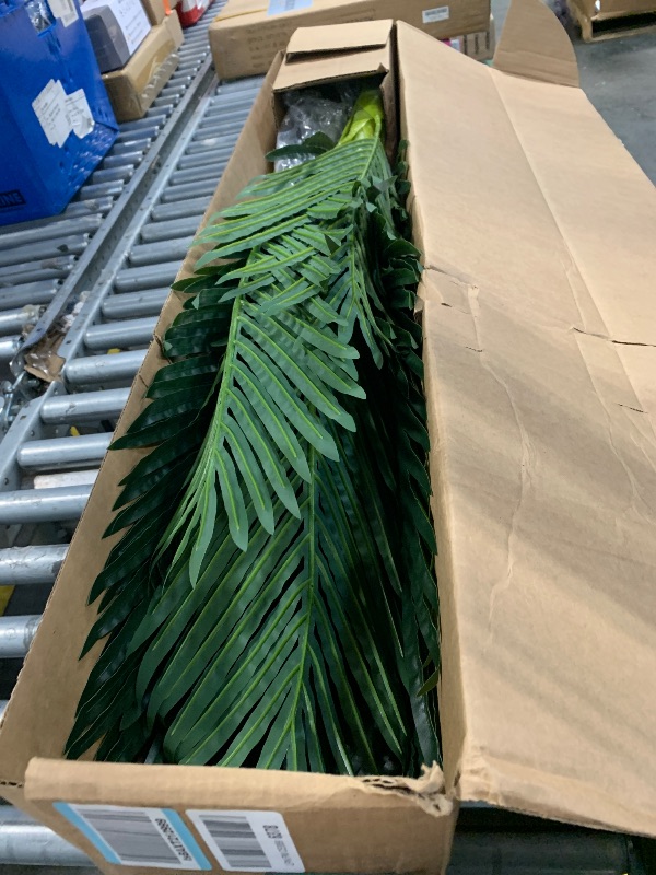 Photo 1 of 
Sunset Ridge Realistic 48in Tall Tropical Palm Artificial Plant Maintenance Free Life-Like Natural look in Sturdy Plastic Pot Base with Lush, Natural..