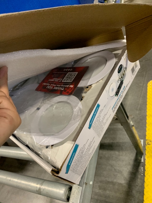 Photo 1 of Pyle 4" In-Ceiling In-Wall Speakers - 320 Watts Max, 2-Way Stereo Sound, Flush Design w/ BT Wireless Receiver, LED Light, & Spring Loaded For Easy Installation- PDIC4CBTL4B (4 Speakers)