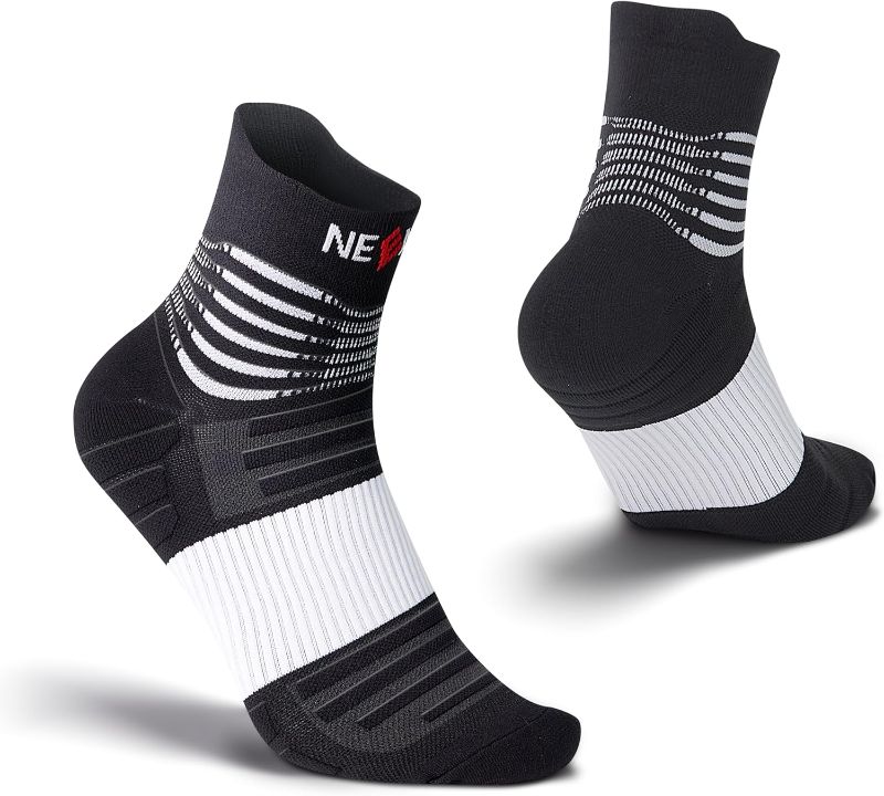Photo 1 of 
NEENCA Professional Compression Socks, Medical Athletic Ankle Socks for Injury Recovery & Pain Relief, Sports Protection, Circulation —