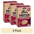 Photo 1 of (3 pack) Quaker Protein Instant Oatmeal, Cranberry Almond Flavor, 2.18 oz Packets (6 Pack)