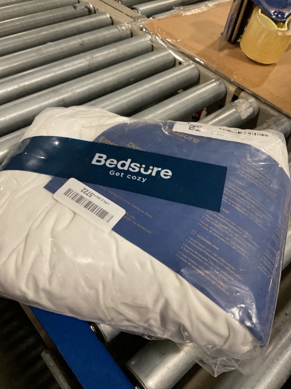 Photo 1 of Bedsure White Duvet Cover King Size - 3 Pieces Prewashed Extra Soft Bedding Set, Includes 1 Duvet Cover 104x90 Inches with Zipper Closure & 2 Pillow Shams, Comforter Not Included