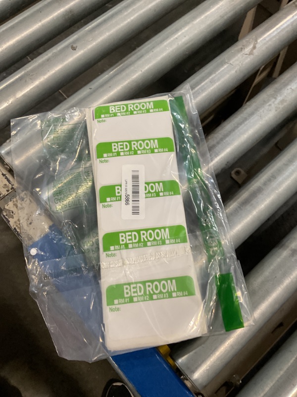 Photo 1 of 300 Count 3.5 x 2 Large Home Moving Packing Box Labels for 3-4 Bedroom House with Writable Notes Areas, 6 Color Coded Moving Labels for Boxes + Fragile Moving Stickers