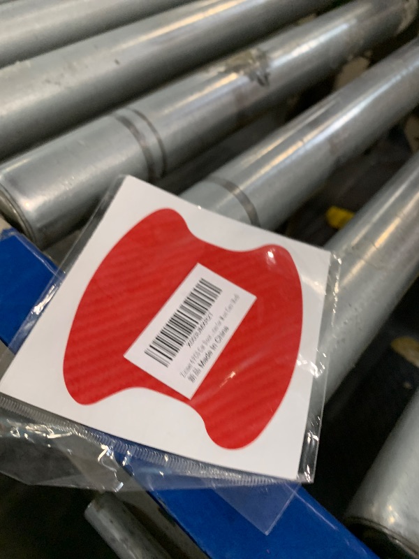 Photo 1 of Ziciner 4 PCS Car Door Handle Sticker, Carbon Fiber Texture Auto Door Handle Protective Films, Anti-Scratches Door Side Handle Paint Guard, Universal Vehicle Accessories for Most Cars