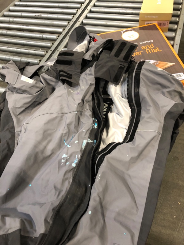 Photo 1 of FWG Men's 3L-Gore Pro Tex Dry Suit – Waterproof, Breathable, Durable – Ideal for Extreme Conditions(Grey,2X-Large)