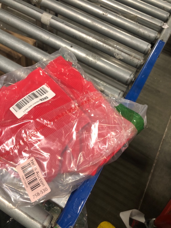 Photo 1 of RXRXCOCO Ribbed Workout Sets for Women 2 Piece Backless Strappy Sports Bra Seamless Leggings Matching Set Yoga Outfits Red Medium