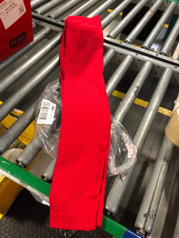 Photo 1 of RXRXCOCO Ribbed Workout Sets for Women 2 Piece Backless Strappy Sports Bra Seamless Leggings Matching Set Yoga Outfits Red Medium