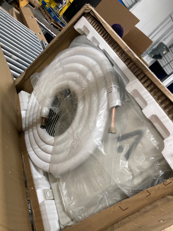 Photo 1 of 9,000 Btus Mini Split AC, 19 SEER2 Wall Mounted AC with Heat Pump & Installation Kits, Ductless Inverter Split-System Air Conditioners Cools up to 450 Sq.Ft, WIFI and Remote Control, 230V