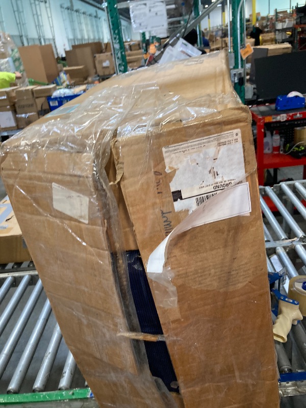 Photo 1 of iCOVER Inground Pool Safety Cover, Fits 20x40ft Rectangular Pools with 4x8ft Center End Step, Winter Pool Covers for Inground Pools, Safety Pool Covers, Triple Stitched High Strength, Blue