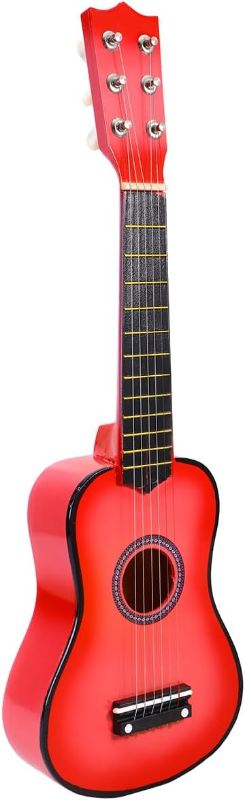 Photo 1 of 21 Inch Acoustic Guitar, Classical Acoustic Guitar, Small Size Portable Wooden Guitar for Children Beginner Adult Teen              
