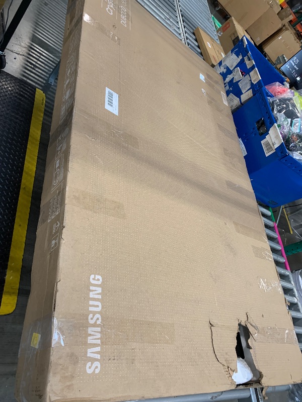 Photo 1 of **SCREEN BROKEN** SAMSUNG 65-Inch Class 4K Crystal UHD DU8000 Series HDR Smart TV w/Object Tracking Sound Lite
