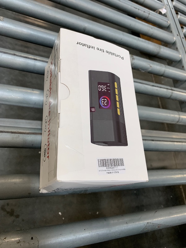 Photo 1 of **SIMILAR ITEMS** AGPTEK Tire Inflator Portable Air Compressor-150PSI & 7500mAh& 12V DC Tire Pressure Gauge Electric Air Pump,LCD Display with LED Light for Cars, Bikes & Motorcycle Tires, Balls