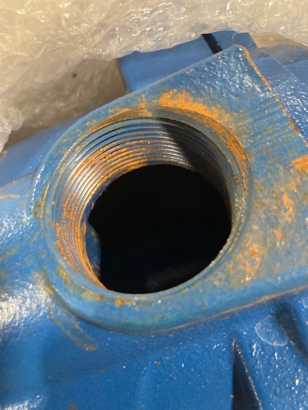 Photo 1 of **CORRODED AREAS*** GOULDS PUMPS GT15 IRRI-Gator Self-Priming Single Phase Centrifugal Pump, 1.5 hp, Blue