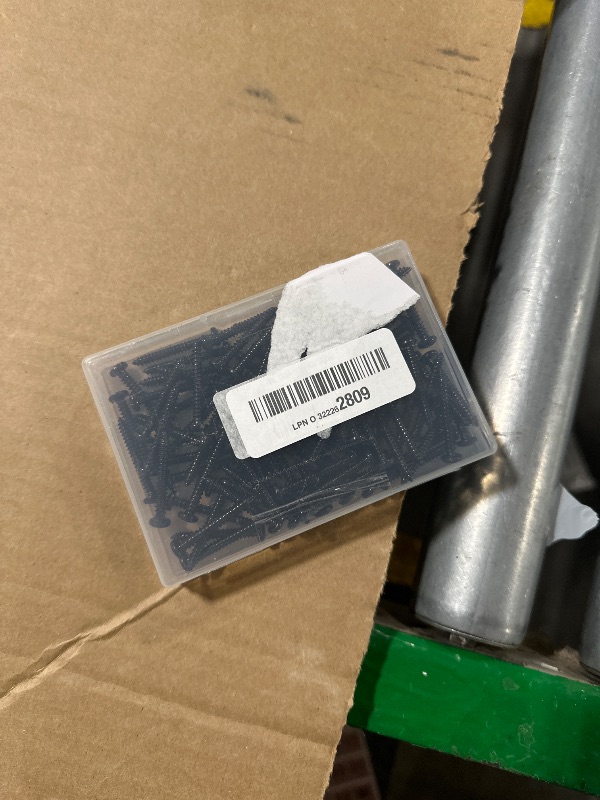 Photo 1 of #8 x 1-1/4" Phillips Pan Head Self Tapping Screw, Pan Head Sheet Metal Screws Wood Screws, Black Oxide Stainless Steel 304 (18-8), 100 Pack