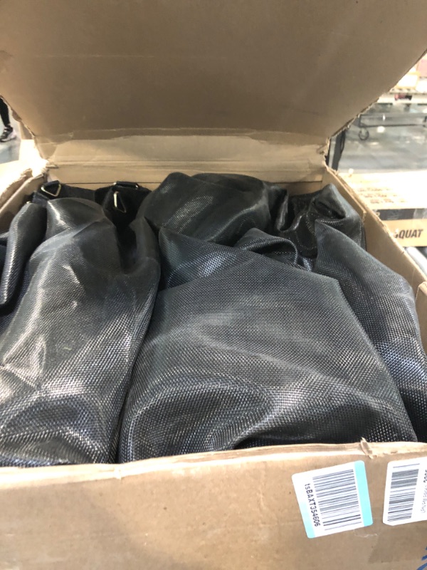 Photo 1 of **MISSING ASSEMBLY POLES **Trampoline for Kids and Adults - 8Ft 10Ft 12Ft 14FT Trampoline with Net - with Bonus Sprinkler and LED Lights/ASTM Certified/Extra Sturdy Recreational Outdoor Trampolines