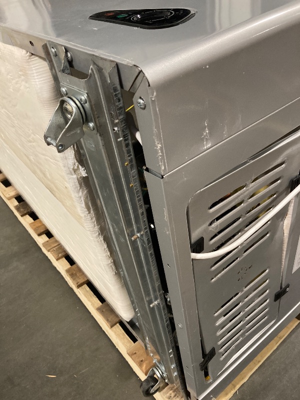 Photo 1 of ***Stock photo is a similar item*** ***Very heavy item, pick up with truck*** Chest Freezer Sub Zero Commercial Freezer with Top Double Lids, Indoor or Outdoor Ready for Garage, Basement, Restaurant, Cafe, Silver