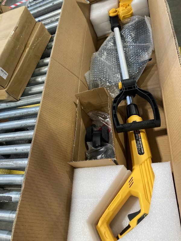 Photo 1 of ***battery not include, only tool*** 15" Cordless Weed Whacker & Edger , Brushless Motor, Electric String Trimmer, Extendable Pole (Battery NOT Included)