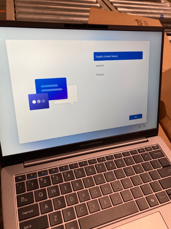 Photo 1 of ASUS ExpertBook P5 Copilot+ PC AI Laptop, Intel® Core™ 7 Processor 258V, 32GB RAM, 1TB SSD, WiFi 6E, Windows 11 Home, Misty Grey, P5405CSA-DH76