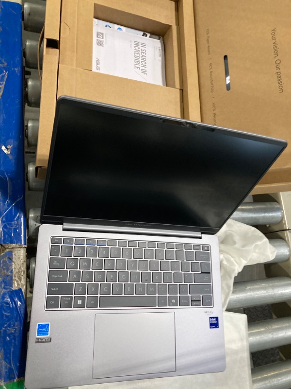 Photo 1 of ASUS ExpertBook P5 Copilot+ PC AI Laptop, Intel® Core™ 7 Processor 258V, 32GB RAM, 1TB SSD, WiFi 6E, Windows 11 Home, Misty Grey, P5405CSA-DH76