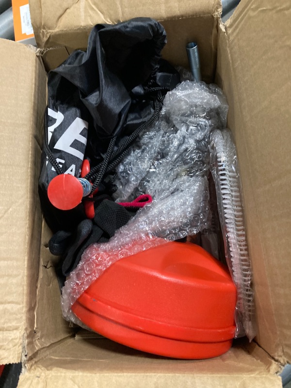 Photo 1 of 35 FT Drain Snake 2.0 with Double Mode, 10-In-1 Drain Auger for Sink and Drain Unblocking, Plumbing Snake for Real DYIs (Frosted Red)